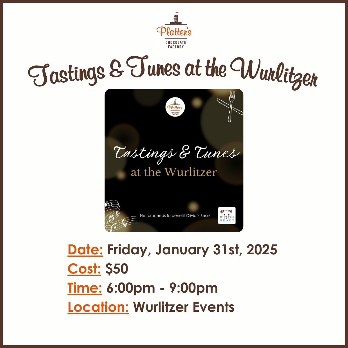Tasting and Tunes at the Wurlitzer