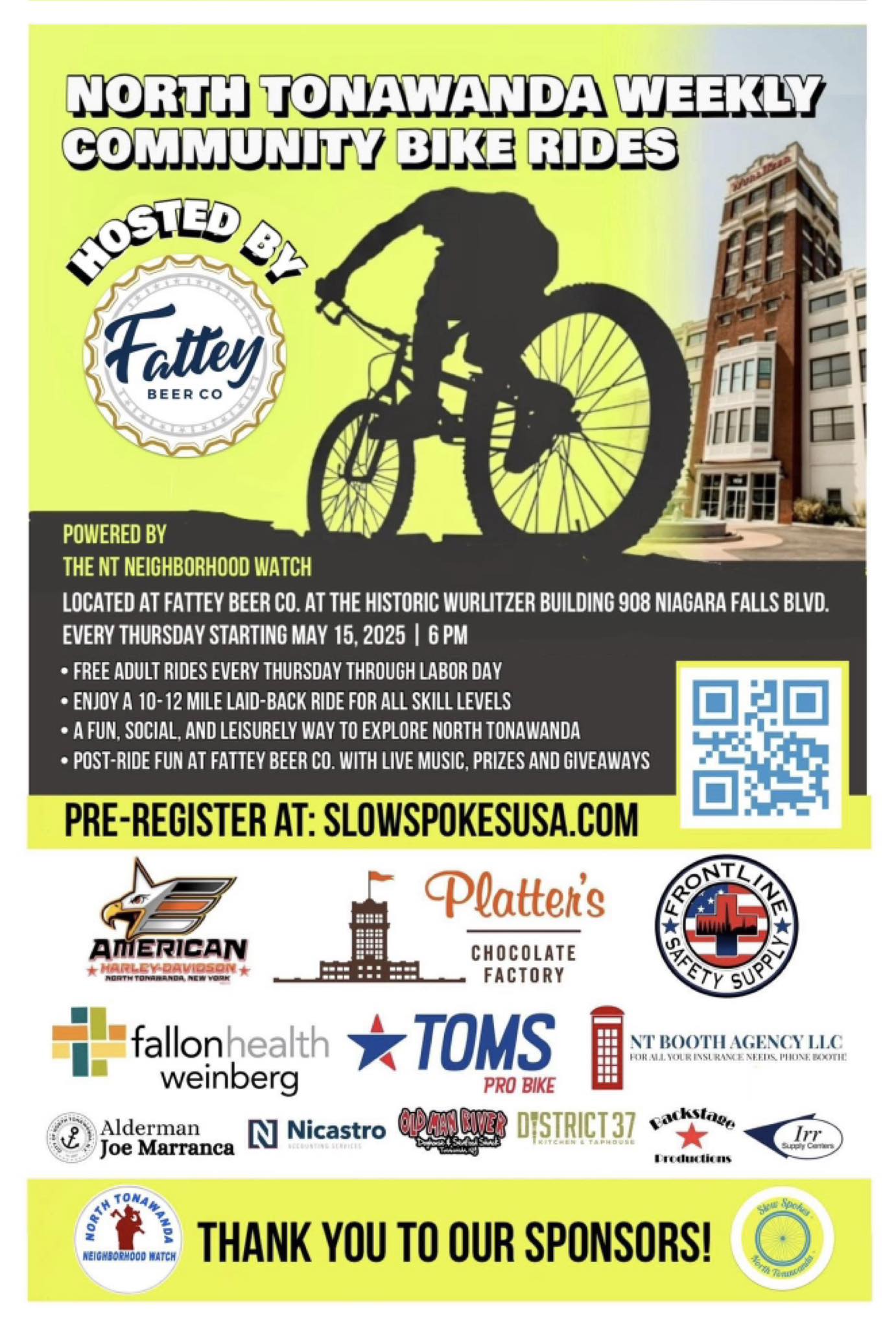 Slow Spokes North Tonawanda